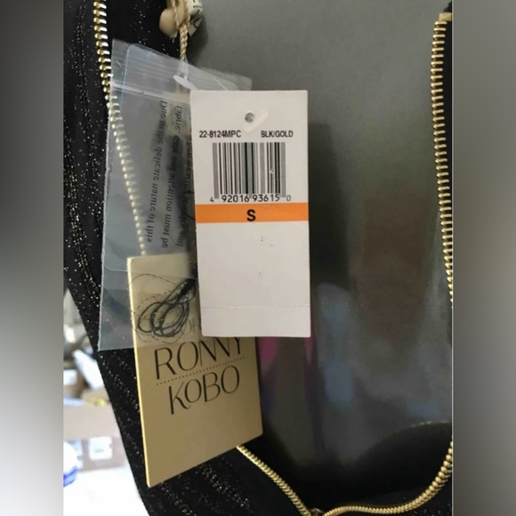 🖤 NWT RONNY KOBO Black Cocktail Dress | Size 4 🖤 - Picture 5 of 8